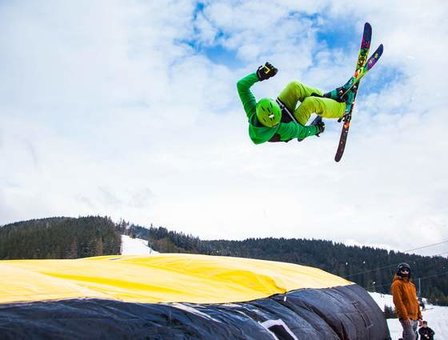 Знижки на зимовий атракціон «big-airbag» в буковелі