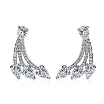 Silver earrings from Sorpreza online store with delivery across Ukraine. Order by promotion