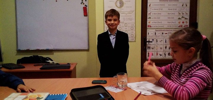 Английский для детей в школе «Easy English». Школа английского языка Винница. Скидки на изучение английского языка.