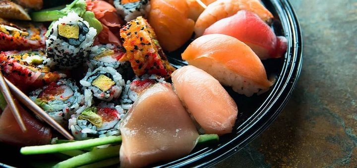 Sensei Sushi rolls and sushi delivery in Dnipro. Order at a discount.