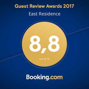Готель «East Residence» у Києві. Бронюйте номер за акцією.