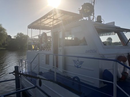 Walks on the motor ship «Yuryev» in Bila Tserkva. Order with a discount