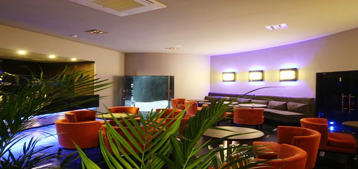The interior of the hotel "LH Hotel & SPA" in Lviv. Remove stock number