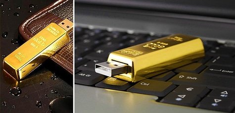 USB-флешка «золотой слиток» -55%