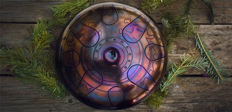 Скидка 10% на глюкофон, «happy drum», «tank drum»