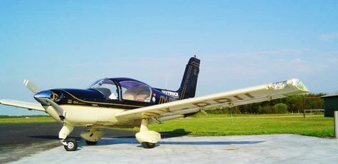 Обзорный полет на трехместном самолете "Socata"