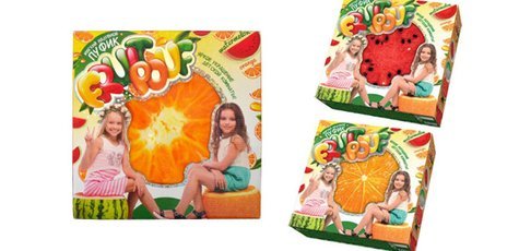 Мягкий надувной пуфик Fruit Pouf!