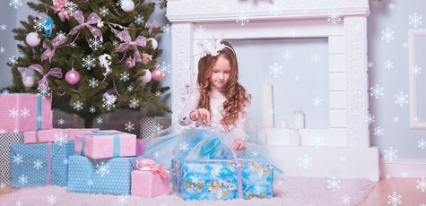 Новогодняя или студийная фотосессия