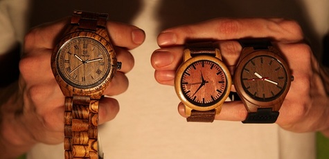  До -15% на наручные часы из дерева от Watchwooden