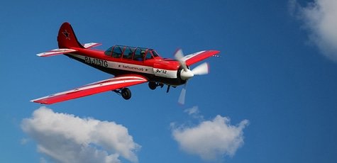 Скидка 30% на 30 минут полета на «ЯК-52» 