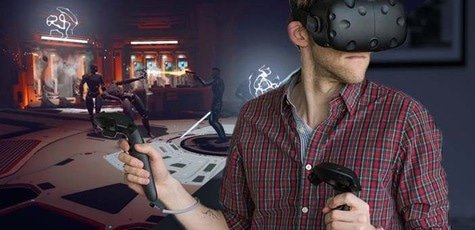 Аттракцион виртуальной реальности в «Cube»