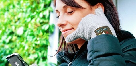 Перчатки Bluetooth гарнитура -55%!