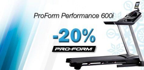 -20% на беговую дорожку ProForm 