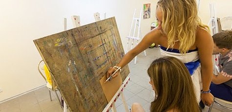 До 16 уроков живописи в школе «KievArtClub»
