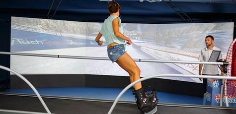 Скидка 50% на тренировки на горнолыжном тренажере 