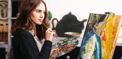 4, 8 или 12 уроков живописи в студии «LOVE-ART»
