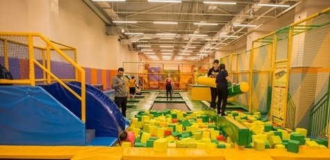Посещение батутного центра «Jumper»
