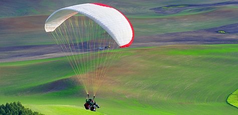 Полёт на параплане в школе «Харьков-Sky» -70%