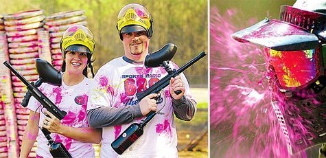 Игра в пейнтбол для компании -58%