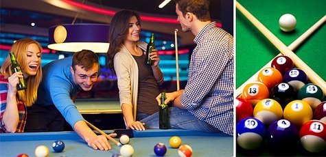 2 или 3 часа игры в бильярд в в центер Аргус -56%