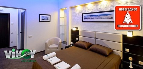 Новый год для двоих в отеле «Vikey» -53%