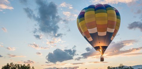 Скидка до 56% на полет на воздушном шаре