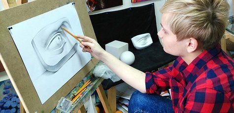 Академический рисунок в студии «LOVE-ART»