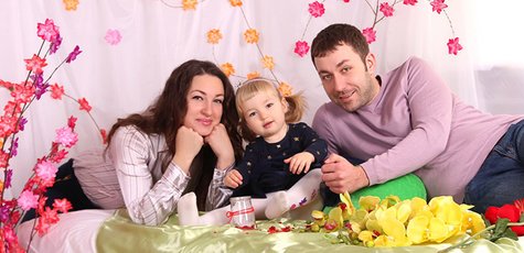 Студийная фотосессия от «Happy Moment» 