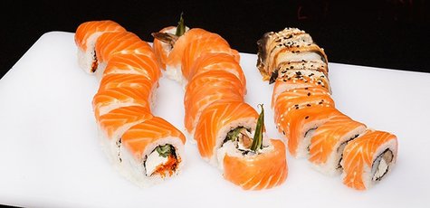 Скидка 40% на все меню суши в «Sushi time»