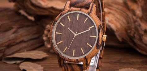 Скидка 15% на деревянные часы «Dragon Claw»