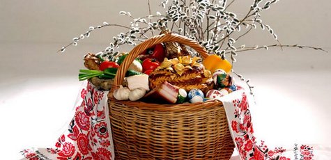 Пасхальная корзинка вкусняшек за кредит онлайн