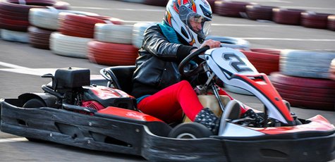 До 35% скидки на заезды на картинге «СrazyKarting»