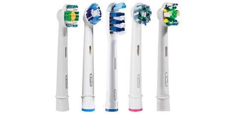 Скидка 10% на насадки для зубных щеток «Oral-B»