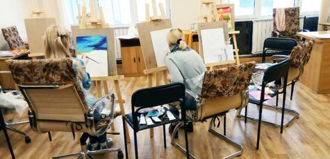 Мастер-класс по живописи от студии «Free Art»
