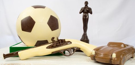 Скидка 10% на шоколадные объемные фигуры