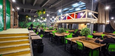 Целый день в co-working space «САД»