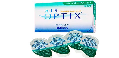 «Air Optix for Astigmatism» (3 шт) + подарок