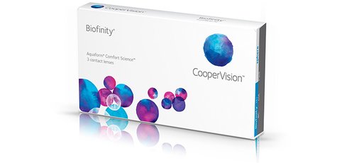 Линзы «Biofinity» + подарок