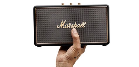 Наушники в подарок при покупке акустики «Marshall»