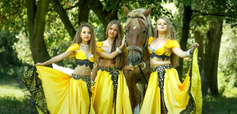 Занятия восточными танцами для детей