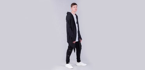 Скидка 20% на стильные мужские мантии от «LUD»