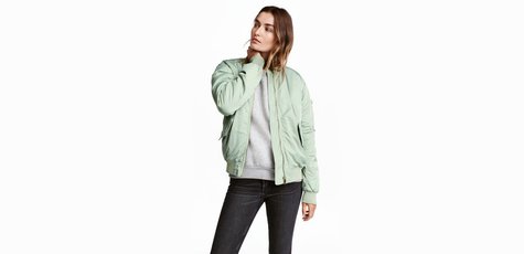 Скидки до 50% на куртки и пальто «H&M» и «Newlook»