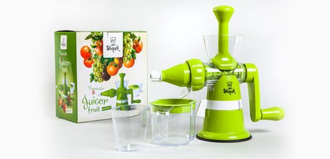 Скидка 30% на ручную шнековую соковыжималку
