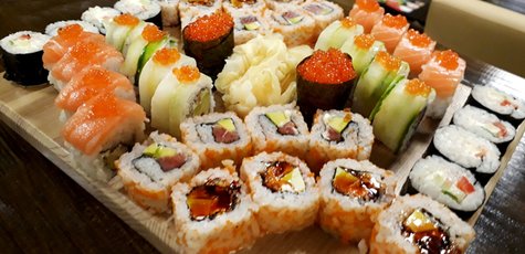 Скидка 50% на всё меню в суши-баре «Sensei Sushi»