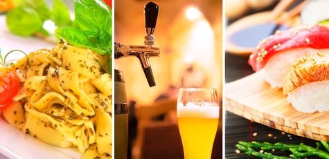 Кухня, бизнес-ланчи, Krušovice в Cafe del Mar -50%