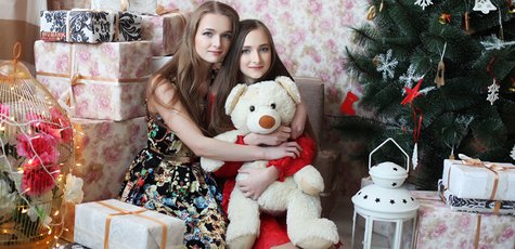 Новогодняя фотосъёмка от Афины Фёдоровой
