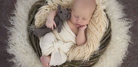 Фотосессия новорожденного в «Baby Box Studio»