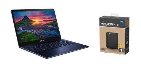Жесткий диск «Western 1000GB» в подарок к ноутбуку