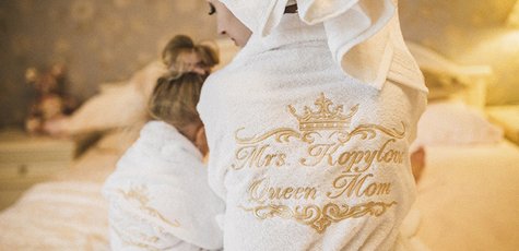 Скидка 100 грн на все именные халаты от «MOVLOVE»