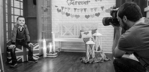 Скидка 25% на студийную фотосессию 